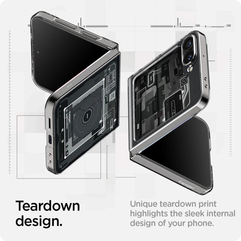 Hurtownia GSM - Etui Spigen Airskin Samsung Galaxy Z Flip 6 Zero One - SPN3437 - {ean13} - Hurt