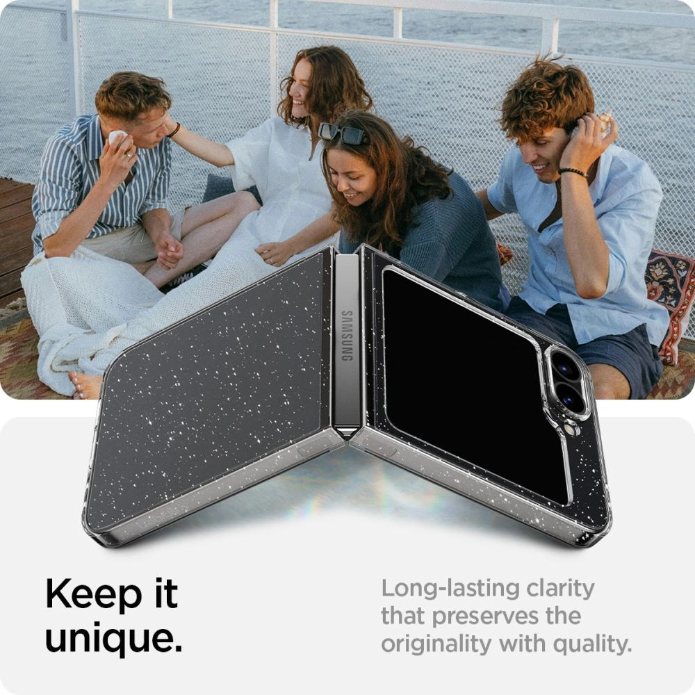 Hurtownia GSM - Etui Spigen Airskin Samsung Galaxy Z Flip 6 Glitter Crystal - SPN3438 - {ean13} - Hurt