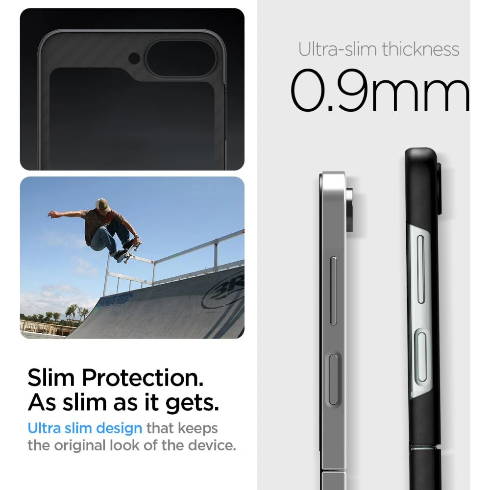 Wholesale Spigen Airskin Samsung Galaxy Z Flip 6 Aramid Black - SPN3439 - {ean13} - Hurt