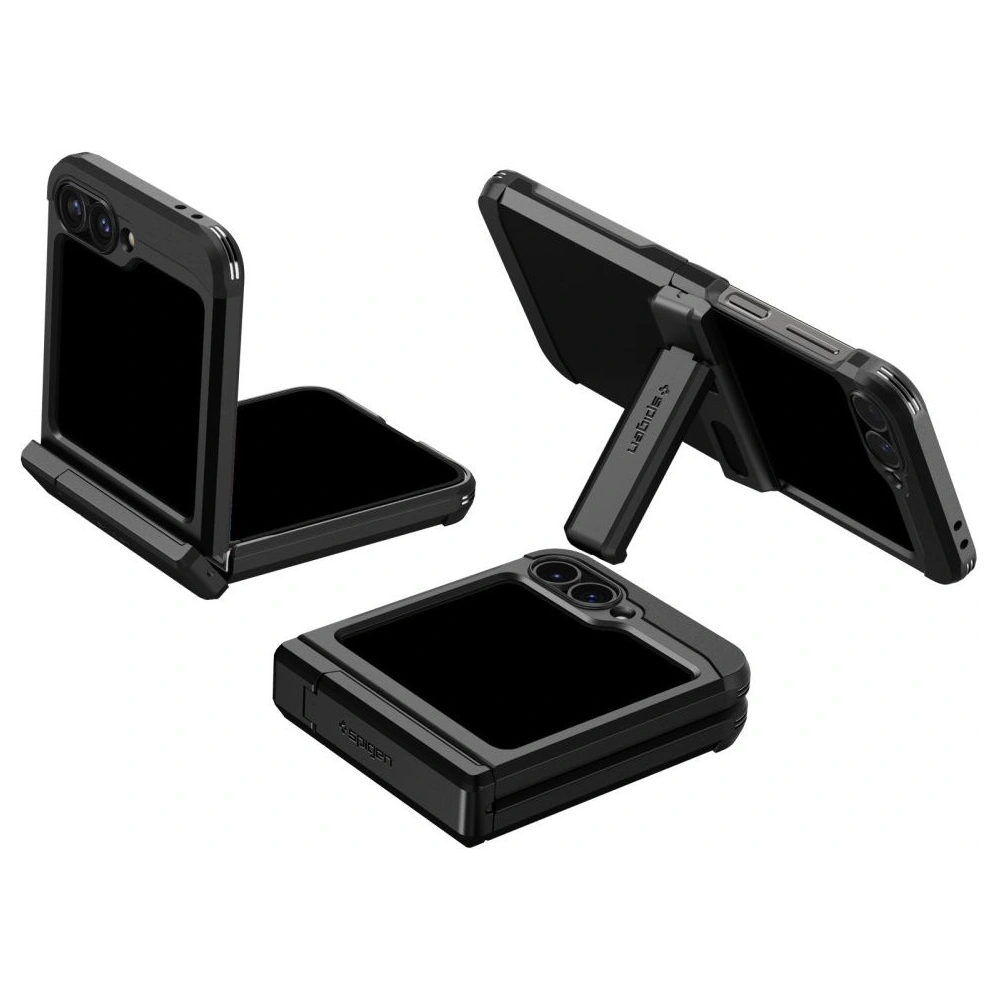 Wholesale Spigen Tough Armor Pro Samsung Galaxy Z Flip 6 Black - SPN3440 - {ean13} - Hurt