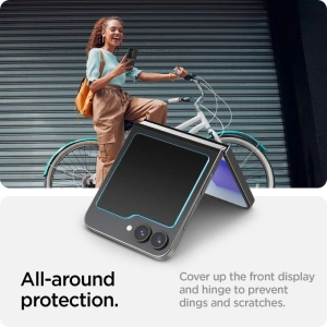 Hurtownia GSM - Edzett üveg Spigen GLAS.tR ez Fit Samsung Galaxy Z Flip 6 Clear [2 PACK] - SPN3441 - {ean13} - Hurt