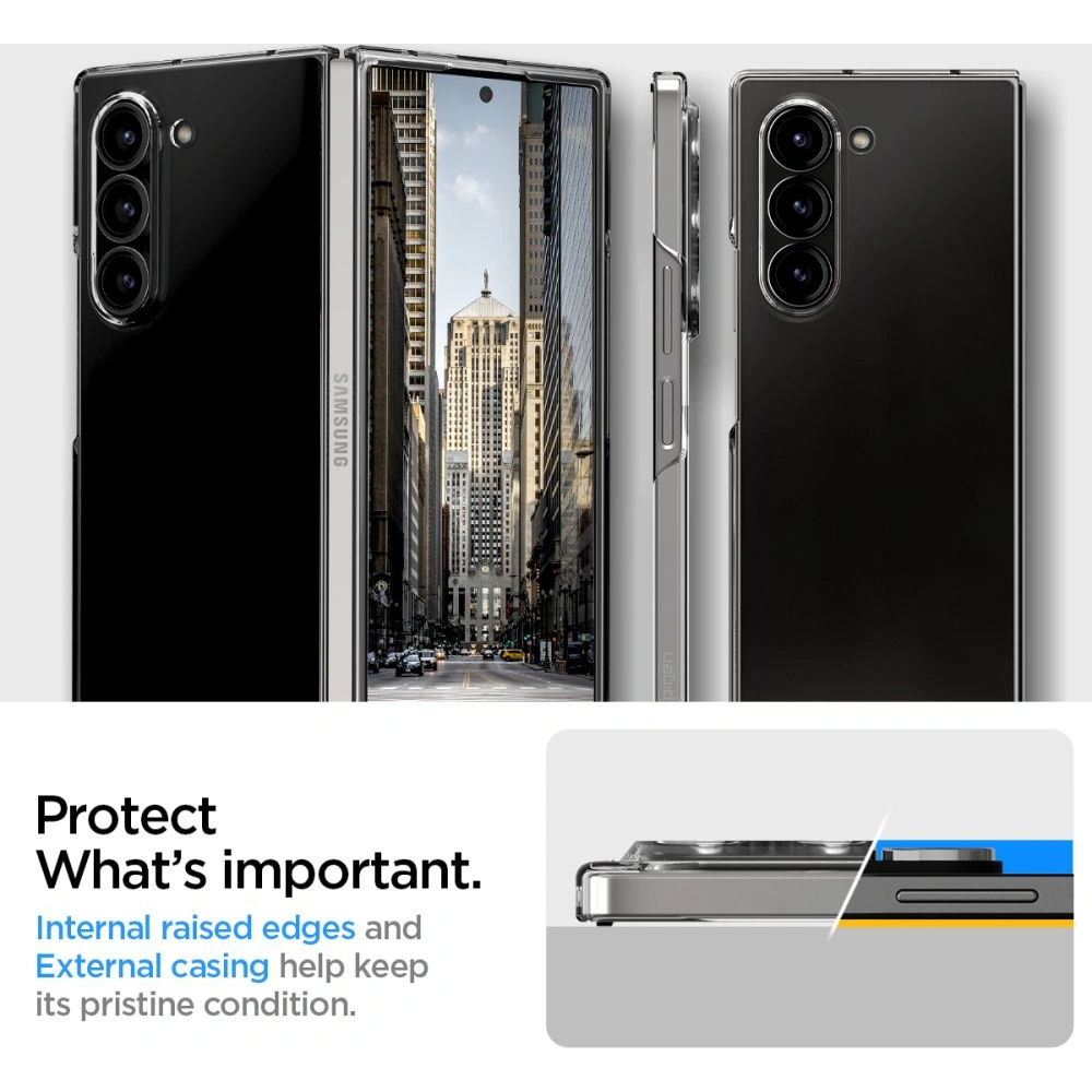 Hurtownia GSM - Etui Spigen Airskin Samsung Galaxy Z Fold 6 Crystal Clear - SPN3442 - {ean13} - Hurt