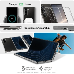 Wholesale Spigen Airskin Samsung Galaxy Z Fold 6 Crystal Clear - SPN3442 - {ean13} - Hurt