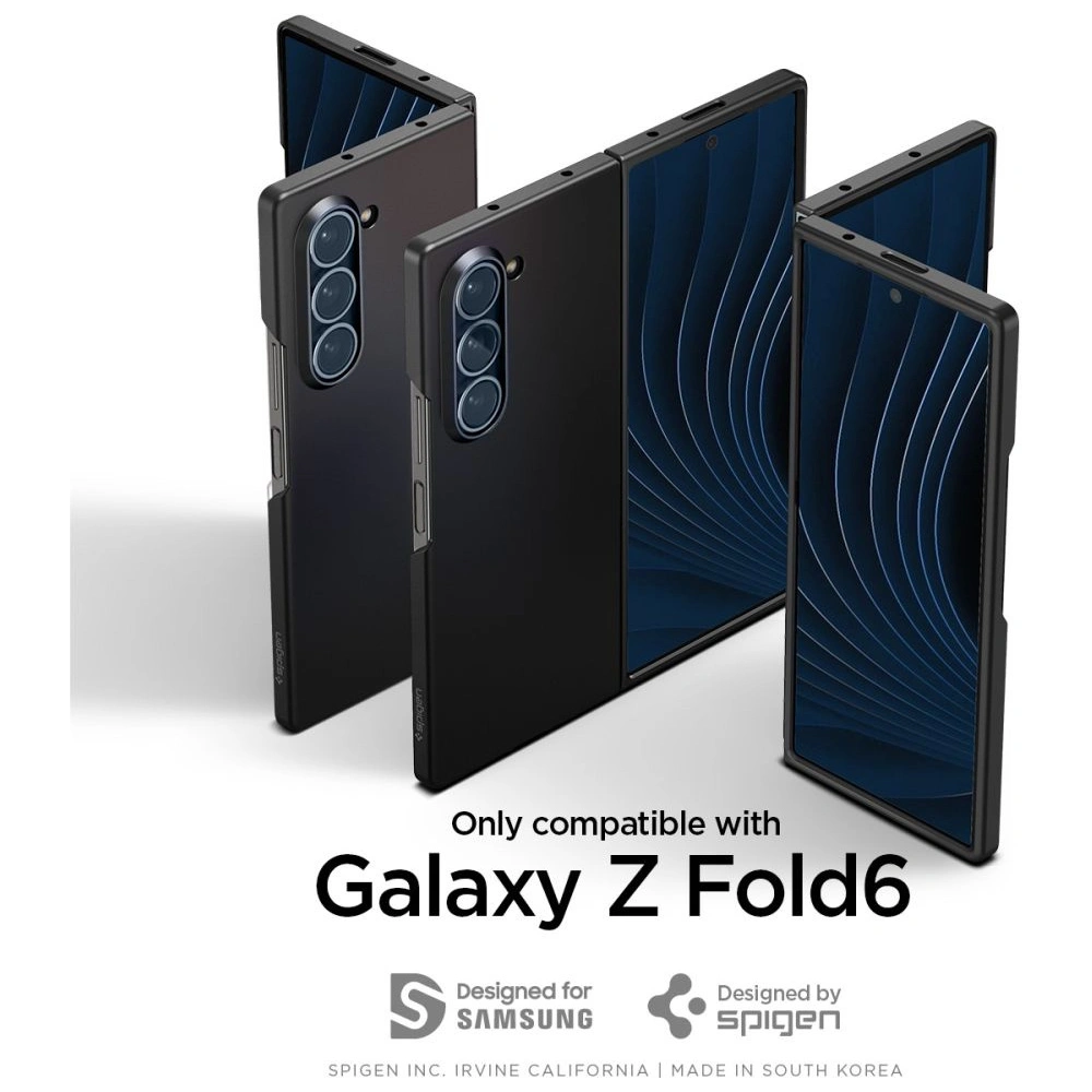 Hurtownia GSM - Etui Spigen Airskin Samsung Galaxy Z Fold 6 Černé - SPN3443 - {ean13} - Hurt
