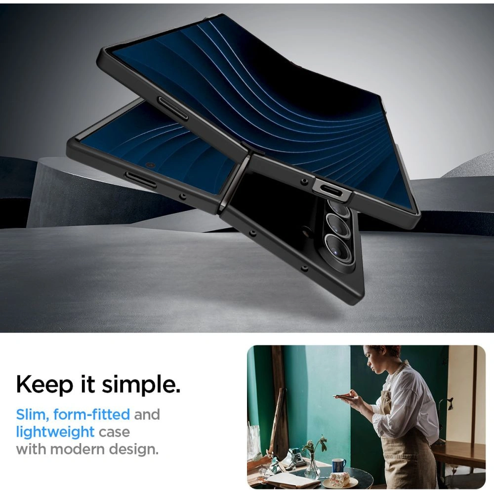 Hurtownia GSM - Etui Spigen Airskin Samsung Galaxy Z Fold 6 Negru - SPN3443 - {ean13} - Hurt