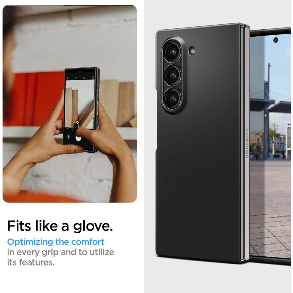 Hurtownia GSM - Etui Spigen Airskin Samsung Galaxy Z Fold 6 Black - SPN3443 - {ean13} - Hurt
