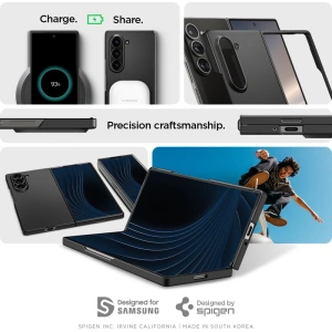 Hurtownia GSM - Case Spigen Airskin Samsung Galaxy Z Fold 6 Schwarz - SPN3443 - {ean13} - Hurt