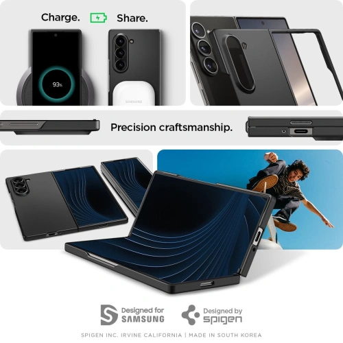 Etui Spigen Airskin Samsung Galaxy Z Fold 6 Black