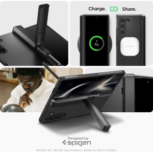 Hurtownia GSM - Case Spigen Tough Armor Pro Pen Samsung Galaxy Z Fold 6 Schwarz - SPN3445 - {ean13} - Hurt