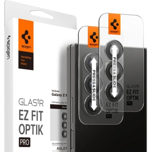 Hurtownia GSM - Gehärtetes Glas für Spigen Optik.tr ez Fit Kamera Schutz Samsung Galaxy Z Fold 6 Schwarz [2 PACK] - SPN3446 - {ean13} - Hurt