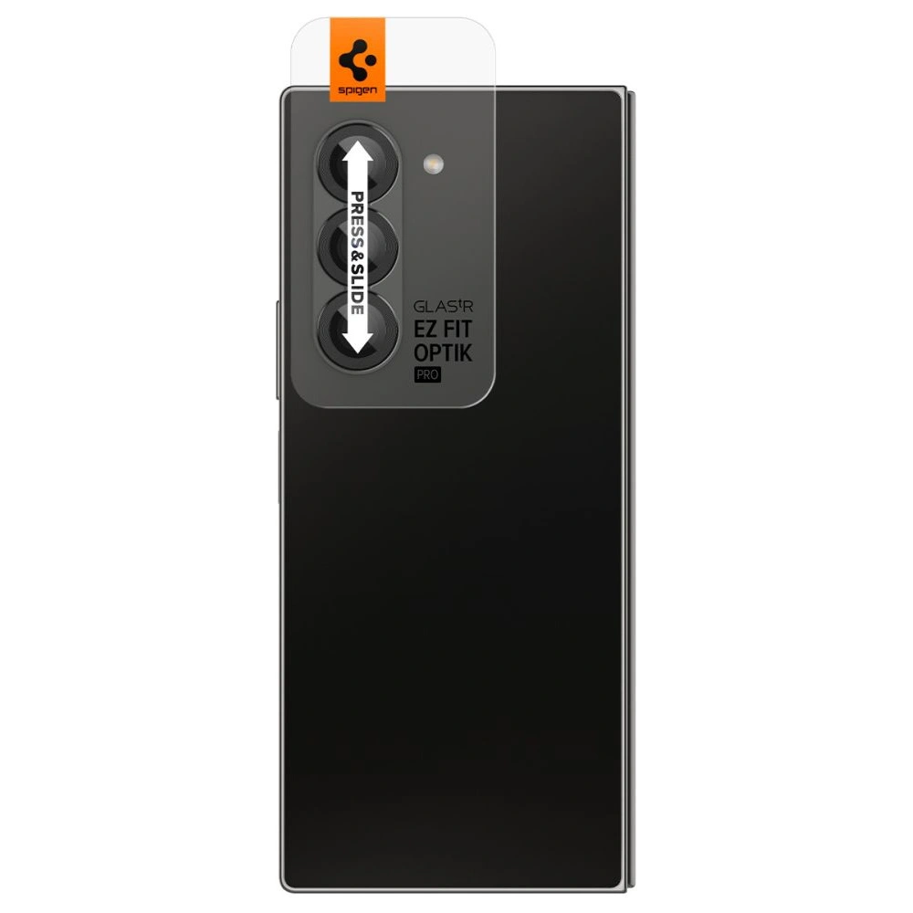 Hurtownia GSM - Sticlă temperată pentru aparat Spigen Optik.tr ez Fit Camera Protector Samsung Galaxy Z Fold 6 Negru [2 PACK] - SPN3446 - {ean13} - Hurt