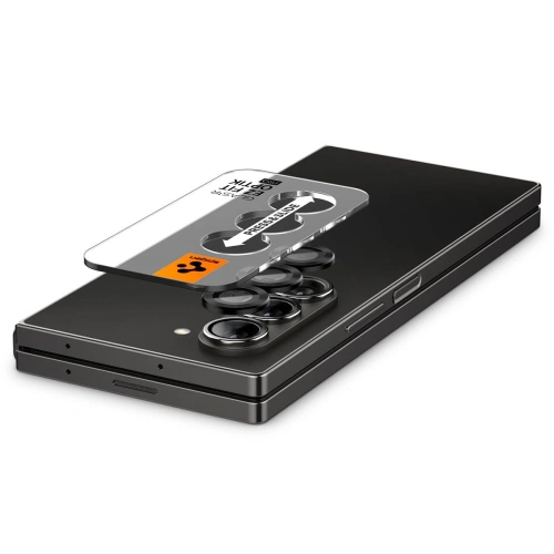 Szkło hartowane na aparat Spigen Optik.tr ez Fit Camera Protector Samsung Galaxy Z Fold 6 Black [2 PACK]