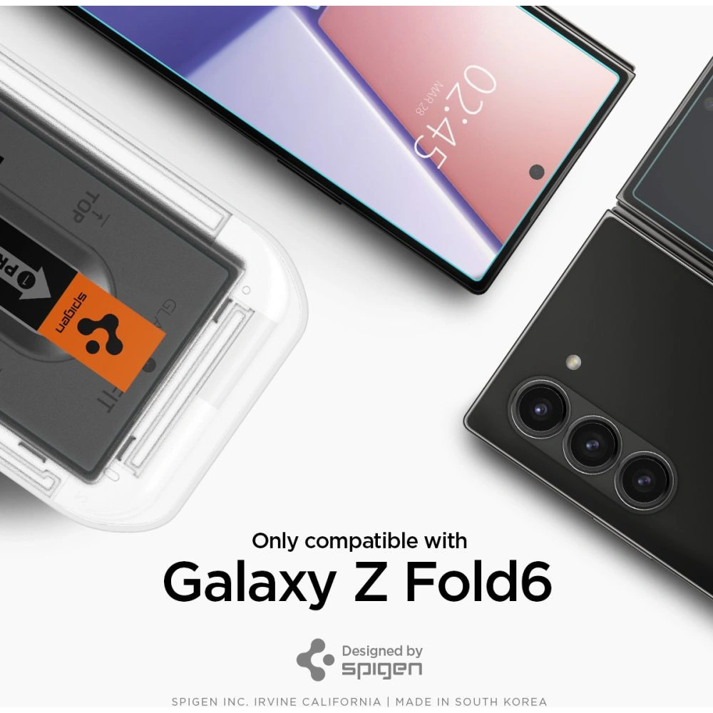Hurtownia GSM - Szkło hartowane Spigen GLAS.tR ez Fit Samsung Galaxy Z Fold 6 Clear [2 PACK] - SPN3447 - {ean13} - Hurt