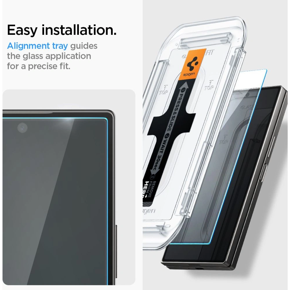Hurtownia GSM - Szkło hartowane Spigen GLAS.tR ez Fit Samsung Galaxy Z Fold 6 Clear [2 PACK] - SPN3447 - {ean13} - Hurt