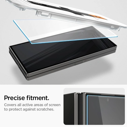 Szkło hartowane Spigen GLAS.tR ez Fit Samsung Galaxy Z Fold 6 Clear [2 PACK]