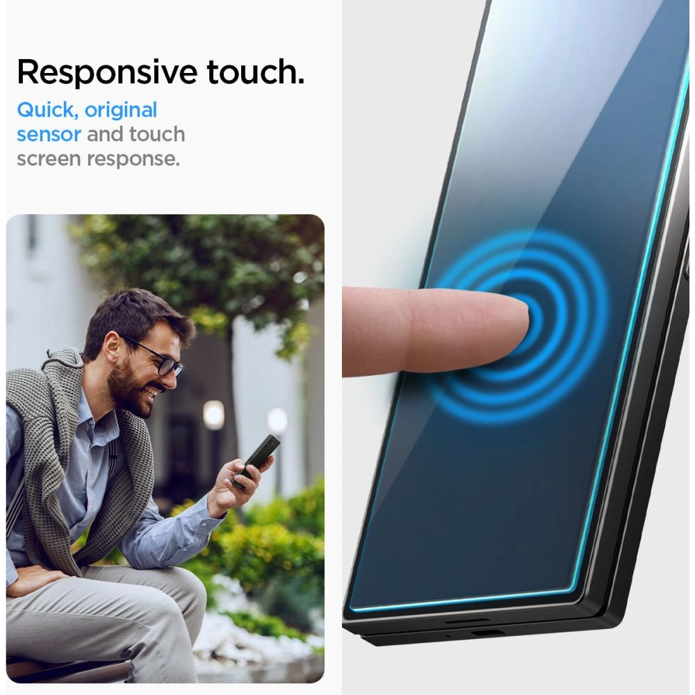 Hurtownia GSM - Szkło hartowane Spigen GLAS.tR ez Fit Samsung Galaxy Z Fold 6 Clear [2 PACK] - SPN3447 - {ean13} - Hurt