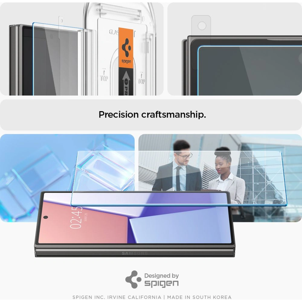Hurtownia GSM - Szkło hartowane Spigen GLAS.tR ez Fit Samsung Galaxy Z Fold 6 Clear [2 PACK] - SPN3447 - {ean13} - Hurt