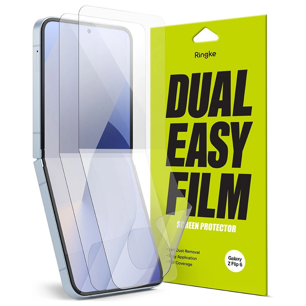 Wholesale Ringke Dual Easy Samsung Galaxy Z Flip 6 Clear [2 PACK] - RGK1988 - {ean13} - Hurt