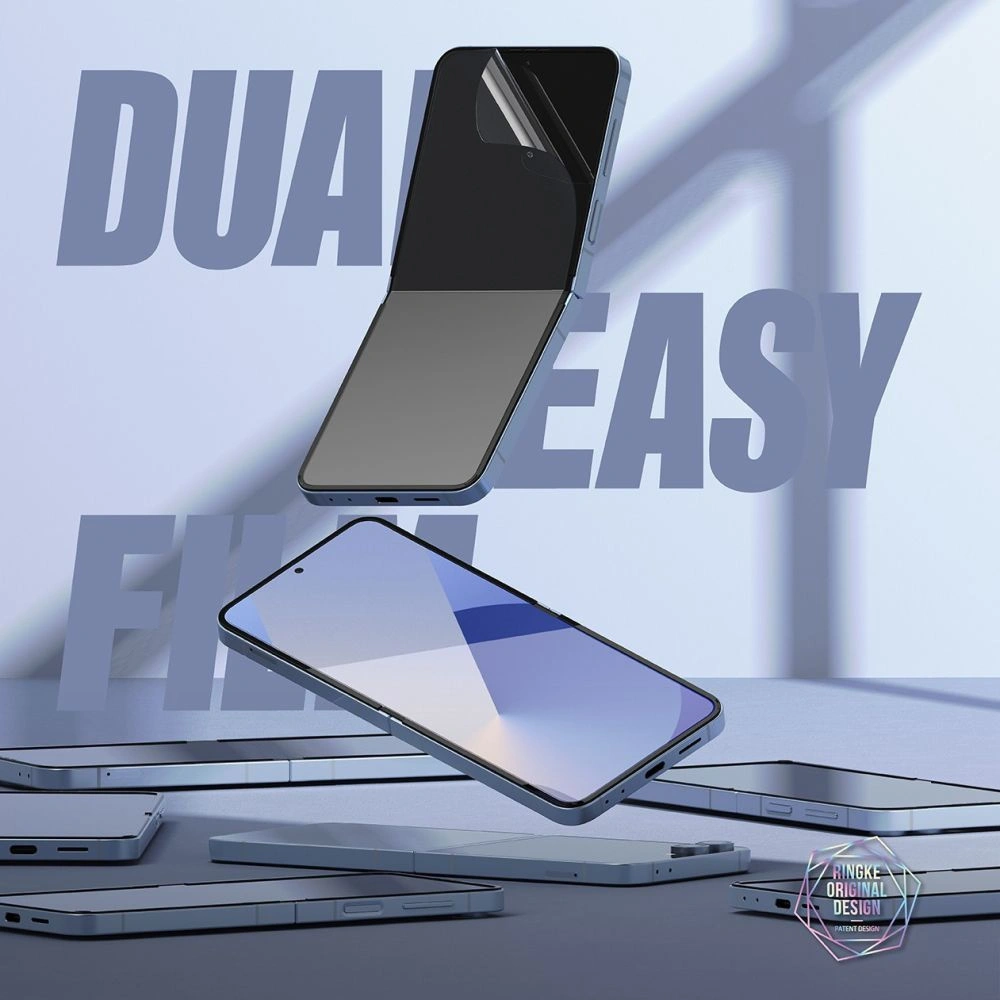 Wholesale Ringke Dual Easy Samsung Galaxy Z Flip 6 Clear [2 PACK] - RGK1988 - {ean13} - Hurt