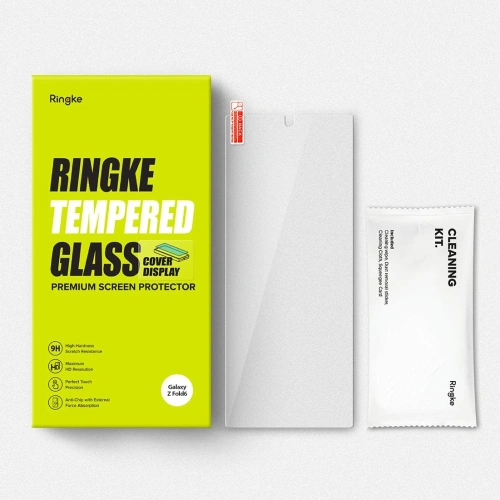 Szkło hartowane na ekran zewnętrzny Ringke Cover Display Samsung Galaxy Z Fold 6 Clear [2 PACK]