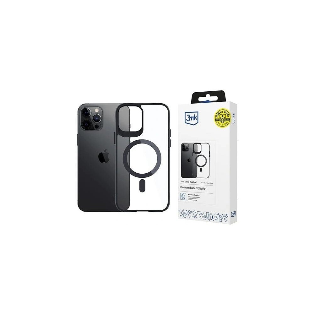 Hurtownia GSM - Etui 3MK Satin Armor MagCase Apple iPhone 12 Pro Max - 3MK6206 - {ean13} - Hurt