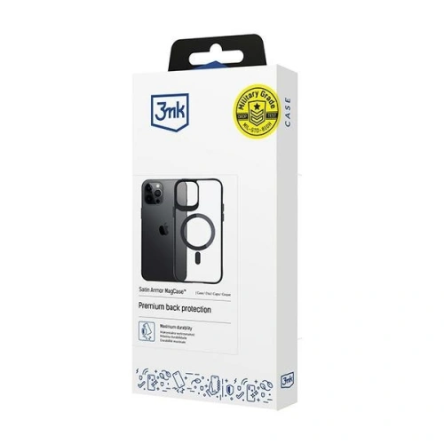 Etui 3MK Satin Armor MagCase Apple iPhone 12 Pro Max