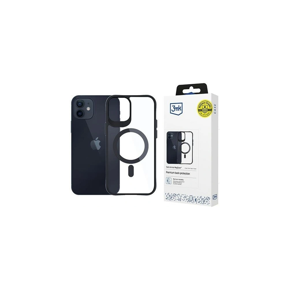 Hurtownia GSM - Etui 3MK Satin Armor MagCase Apple iPhone 12 / 12 Pro - 3MK6207 - {ean13} - Hurt