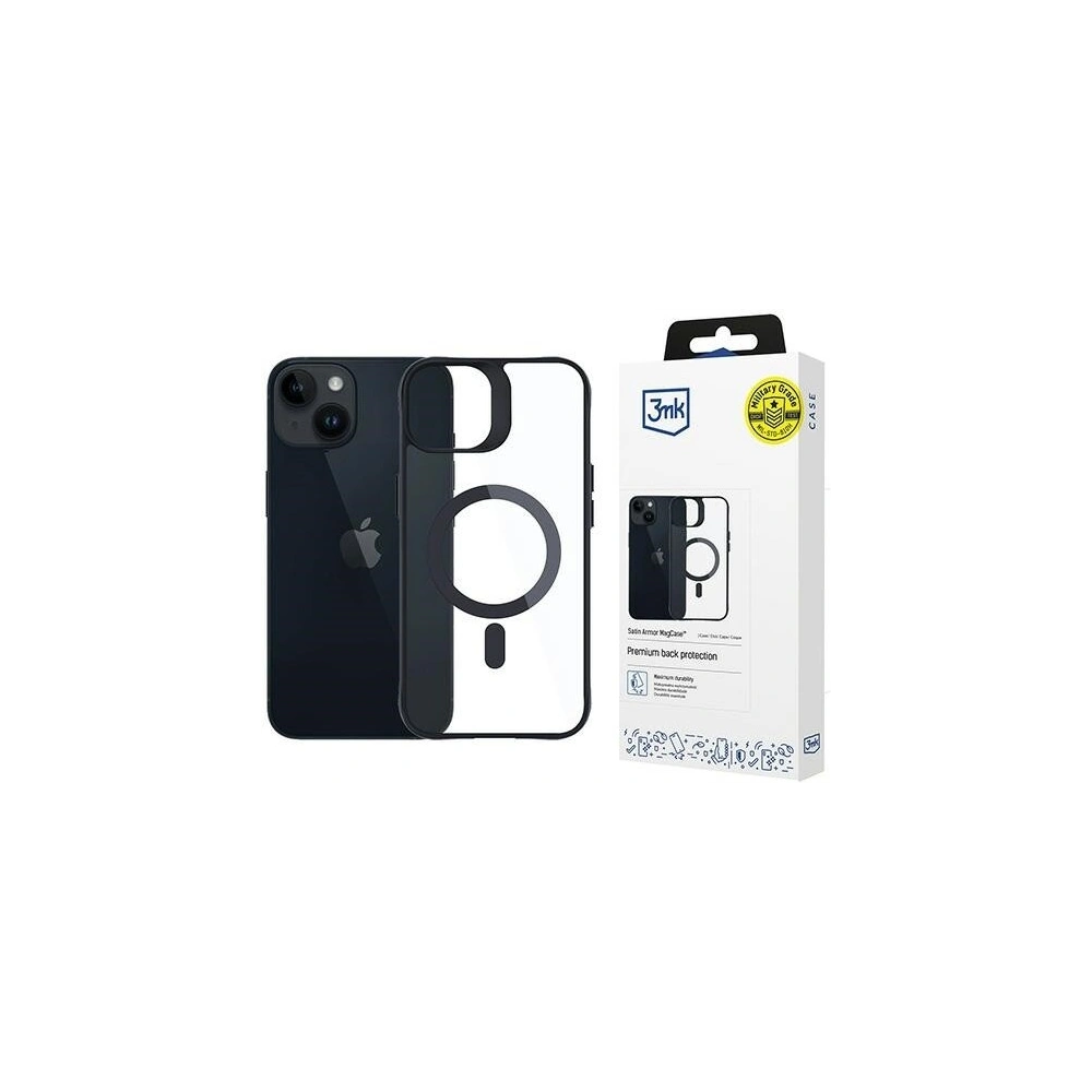 Hurtownia GSM - Etui 3MK Satin Armor MagCase Apple iPhone 13 / 14 - 3MK6210 - {ean13} - Hurt