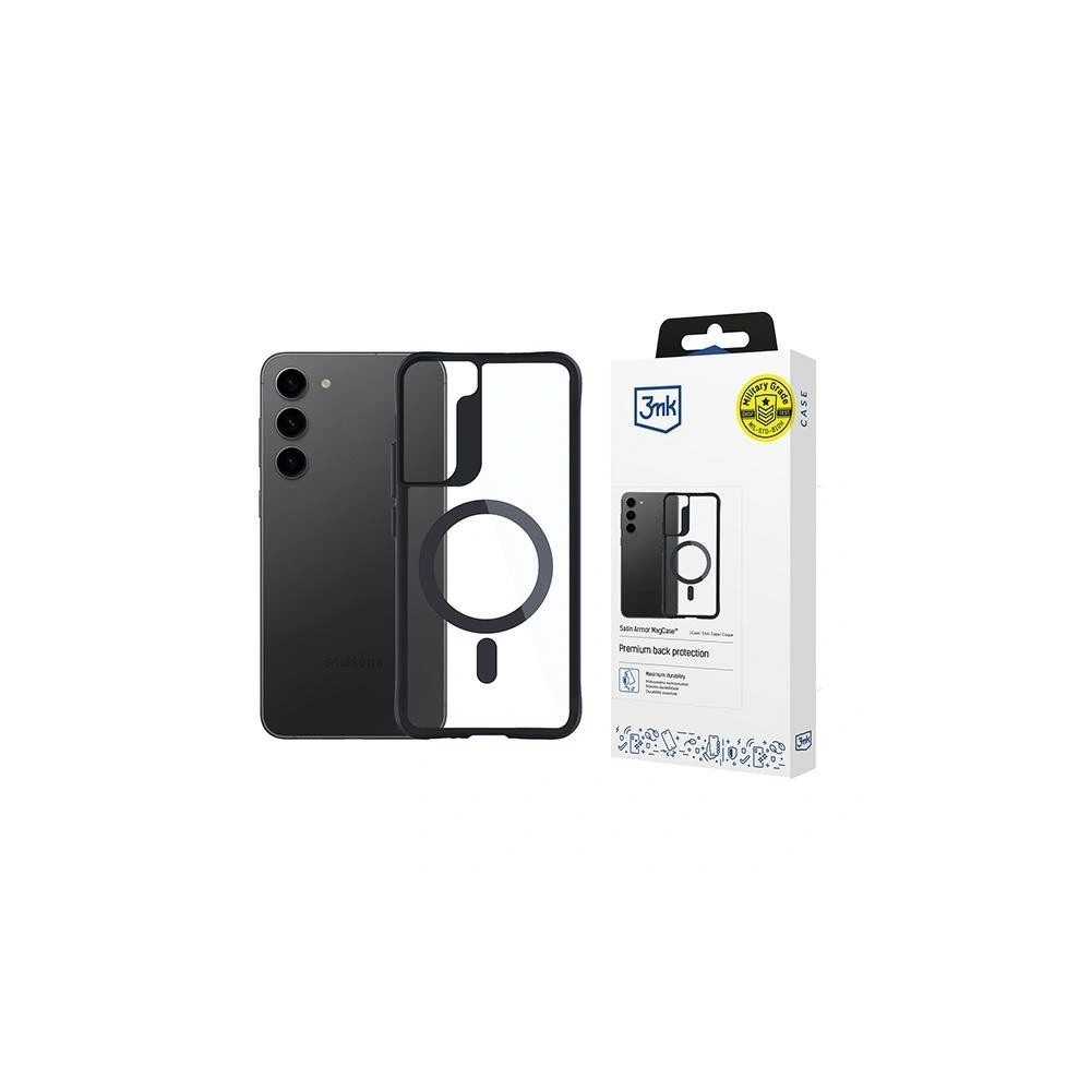 Hurtownia GSM - Etui 3MK Satin Armor MagCase Samsung Galaxy S23 5G - 3MK6219 - {ean13} - Hurt