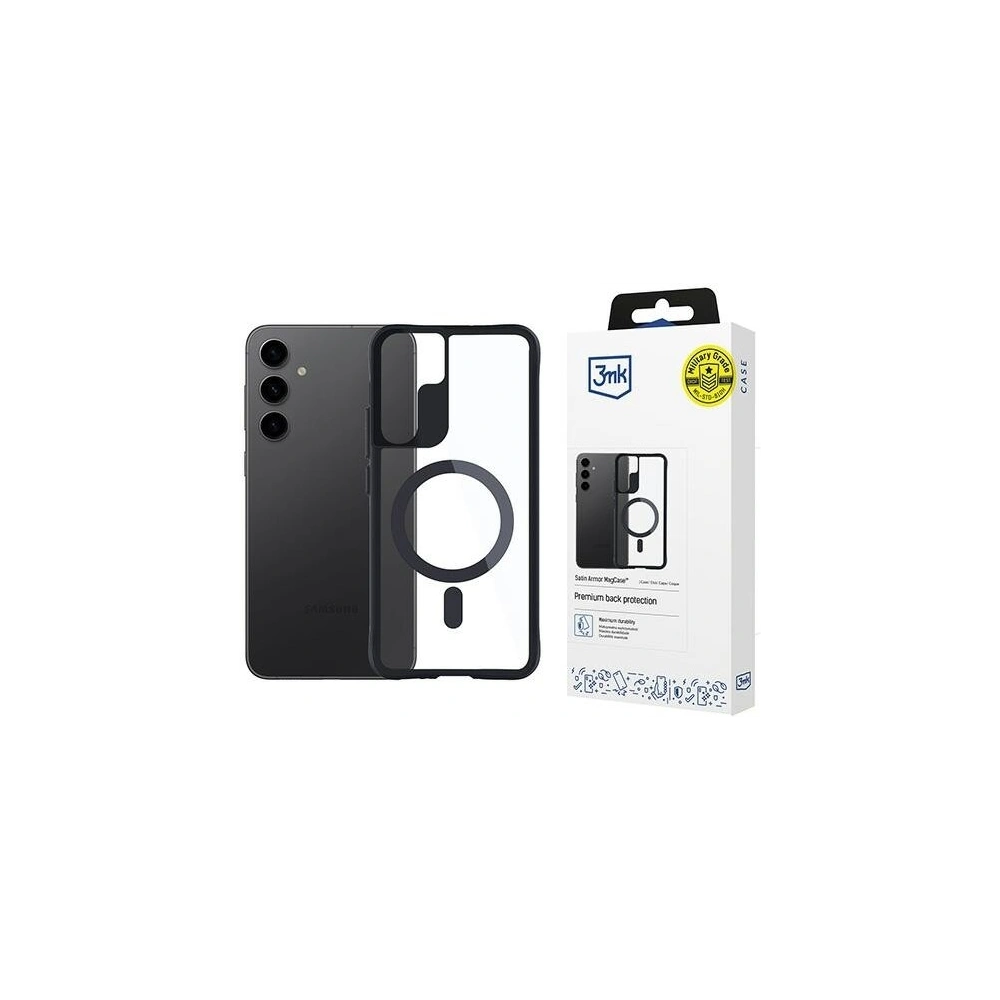 Wholesale 3MK Satin Armor MagCase Samsung Galaxy S24+ Plus - 3MK6224 - {ean13} - Hurt