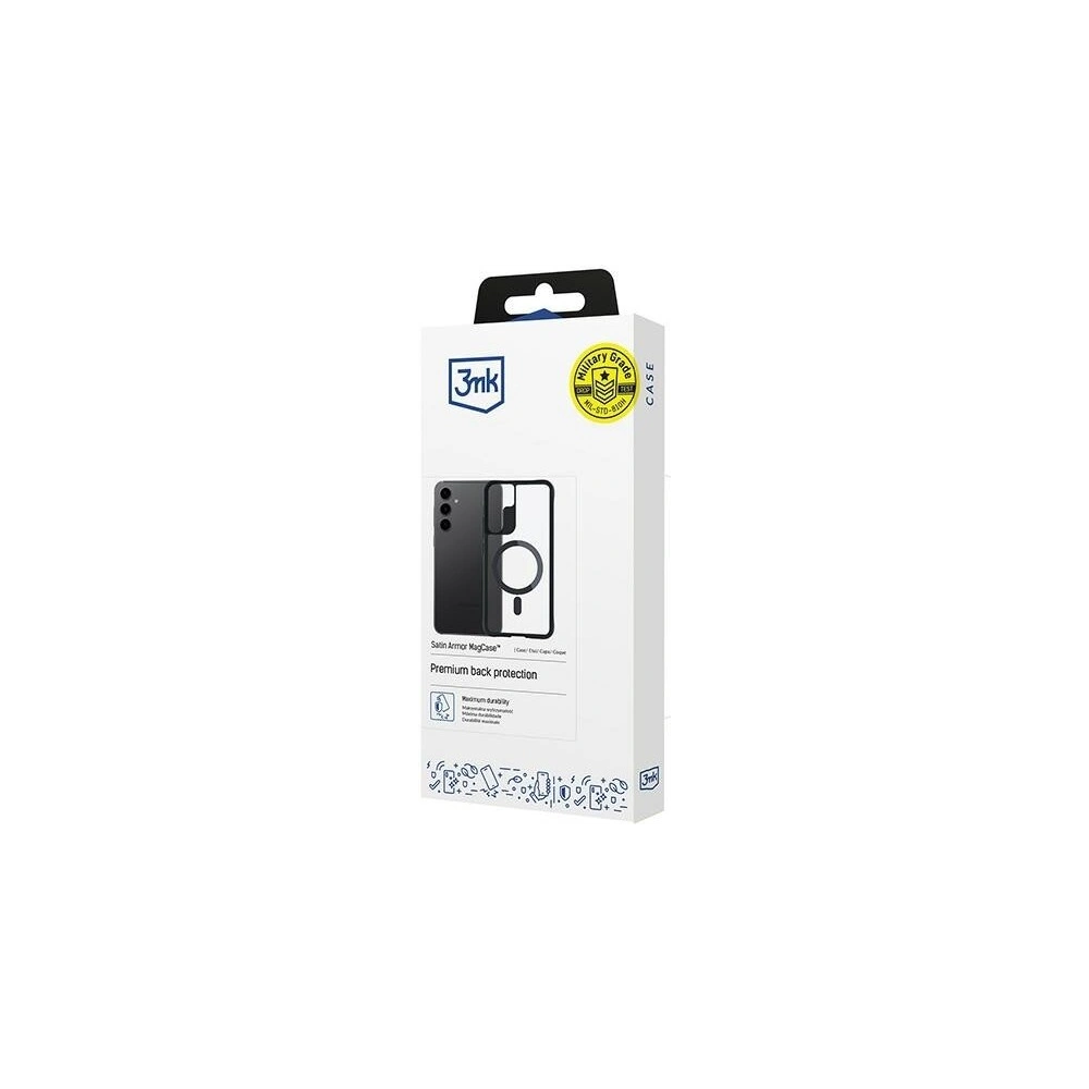 Wholesale 3MK Satin Armor MagCase Samsung Galaxy S24+ Plus - 3MK6224 - {ean13} - Hurt