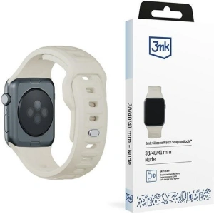 Hurtownia GSM - Panglica 3MK pentru ceas din silicon Apple Watch 4/5/6/7/SE/8/9/10 40/41/42mm bej/beige - 3MK6225 - {ean13} - Hurt