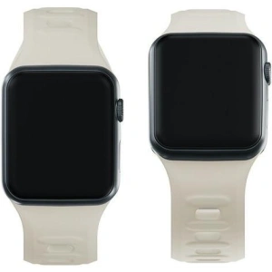 Hurtownia GSM - Panglica 3MK pentru ceas din silicon Apple Watch 4/5/6/7/SE/8/9/10 40/41/42mm bej/beige - 3MK6225 - {ean13} - Hurt