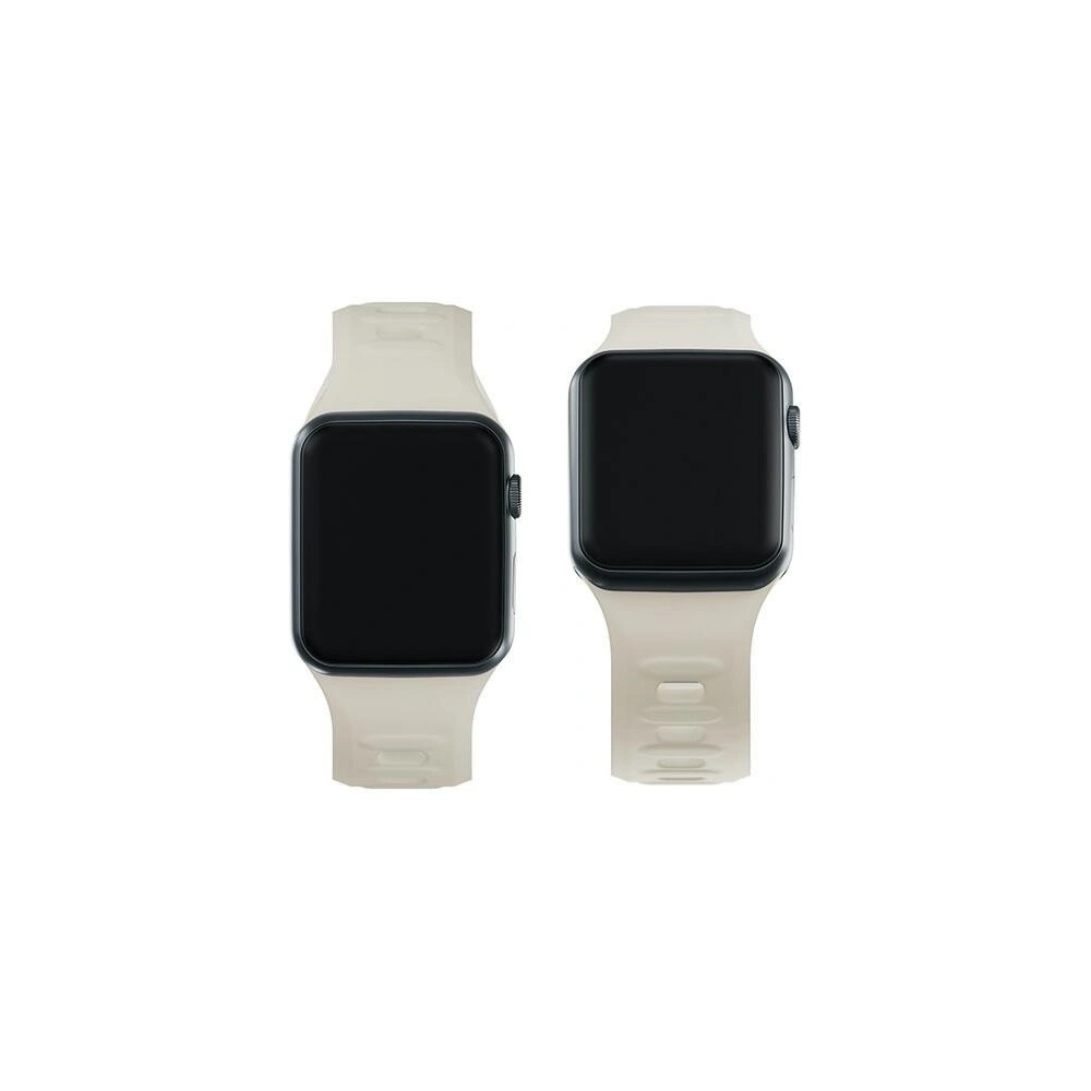 Hurtownia GSM - Pasek 3MK Silicone Watch Strap Apple Watch 4/5/6/7/SE/8/9/10 40/41/42mm beżowy/beige - 3MK6225 - {ean13} - Hurt