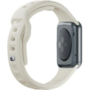 Hurtownia GSM - Panglica 3MK pentru ceas din silicon Apple Watch 4/5/6/7/SE/8/9/10 40/41/42mm bej/beige - 3MK6225 - {ean13} - Hurt