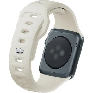 Hurtownia GSM - Panglica 3MK pentru ceas din silicon Apple Watch 4/5/6/7/SE/8/9/10 40/41/42mm bej/beige - 3MK6225 - {ean13} - Hurt