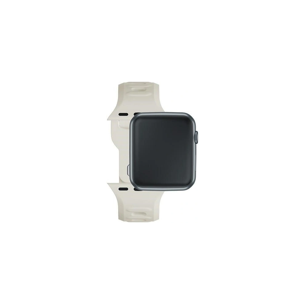Hurtownia GSM - Pasek 3MK Silicone Watch Strap Apple Watch 4/5/6/7/SE/8/9/10 40/41/42mm beżowy/beige - 3MK6225 - {ean13} - Hurt