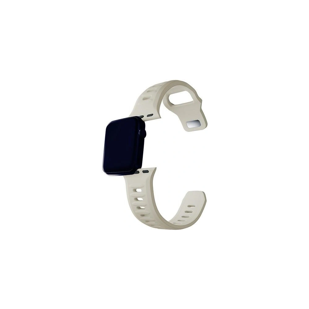 Hurtownia GSM - Pasek 3MK Silicone Watch Strap Apple Watch 4/5/6/7/SE/8/9/10 40/41/42mm beżowy/beige - 3MK6225 - {ean13} - Hurt