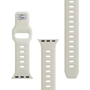 Hurtownia GSM - Panglica 3MK pentru ceas din silicon Apple Watch 4/5/6/7/SE/8/9/10 40/41/42mm bej/beige - 3MK6225 - {ean13} - Hurt