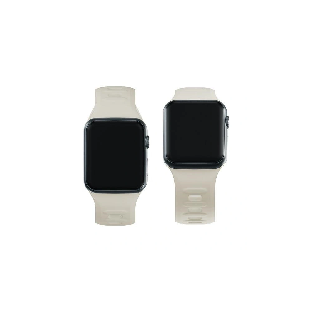 Wholesale 3MK Silicone Watch Strap for Apple Watch 4/5/6/7/8/9/SE/Ultra 42/44/45/49mm beige - 3MK6226 - {ean13} - Hurt