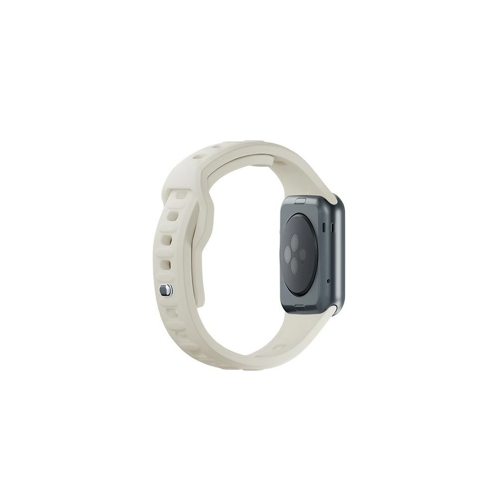Wholesale 3MK Silicone Watch Strap for Apple Watch 4/5/6/7/8/9/SE/Ultra 42/44/45/49mm beige - 3MK6226 - {ean13} - Hurt