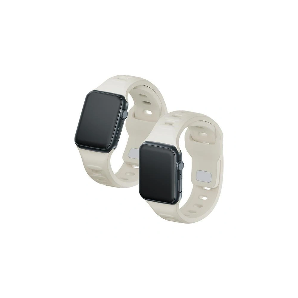 Wholesale 3MK Silicone Watch Strap for Apple Watch 4/5/6/7/8/9/SE/Ultra 42/44/45/49mm beige - 3MK6226 - {ean13} - Hurt