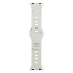 Hurtownia GSM - Pasek 3MK silikonový pás pro hodinky Apple Watch 4/5/6/7/8/9/SE/Ultra 42/44/45/49mm béžový/beige - 3MK6226 - {ean13} - Hurt
