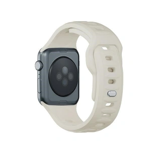 Hurtownia GSM - Pasek 3MK de silicon pentru ceas Apple Watch 4/5/6/7/8/9/SE/Ultra 42/44/45/49mm bej/beige - 3MK6226 - {ean13} - Hurt