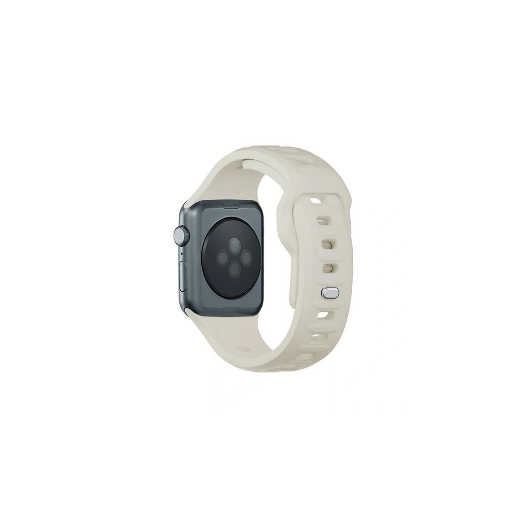Wholesale 3MK Silicone Watch Strap for Apple Watch 4/5/6/7/8/9/SE/Ultra 42/44/45/49mm beige - 3MK6226 - {ean13} - Hurt