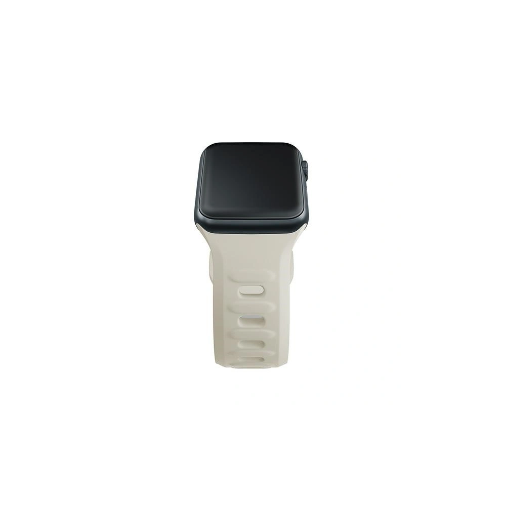 Wholesale 3MK Silicone Watch Strap for Apple Watch 4/5/6/7/8/9/SE/Ultra 42/44/45/49mm beige - 3MK6226 - {ean13} - Hurt