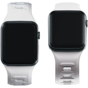 Hurtownia GSM - Pasek 3MK Silicone Watch Strap Apple Watch 4/5/6/7/SE/8/9/10 40/41/42mm alb/white - 3MK6227 - {ean13} - Hurt