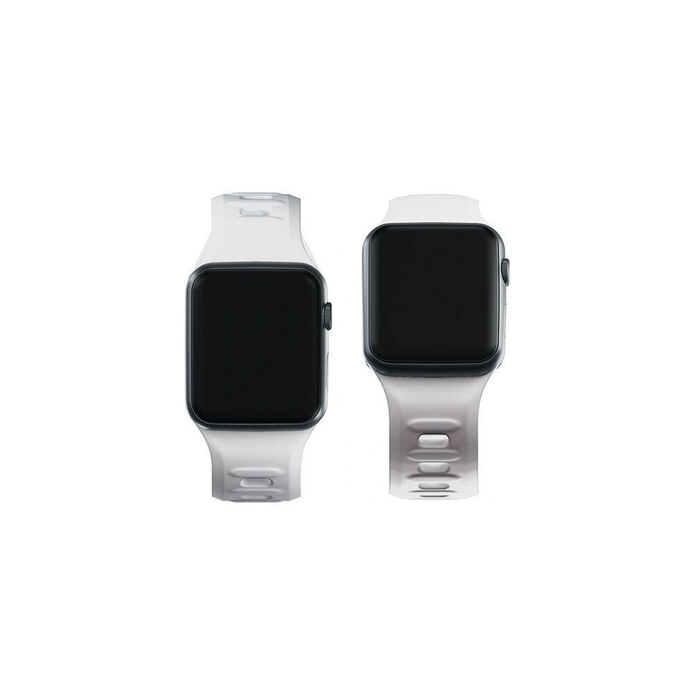 Hurtownia GSM - Pasek 3MK silikonový pro hodinky Apple Watch 4/5/6/7/SE/8/9/10 40/41/42mm bílý/white - 3MK6227 - {ean13} - Hurt