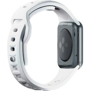 Hurtownia GSM - Pasek 3MK Silicone Watch Strap Apple Watch 4/5/6/7/SE/8/9/10 40/41/42mm alb/white - 3MK6227 - {ean13} - Hurt