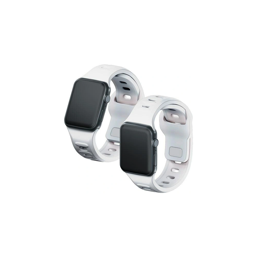 Wholesale Belt 3MK Silicone Watch Strap Apple Watch 4/5/6/7/SE/8/9/10 40/41/42mm white - 3MK6227 - {ean13} - Hurt